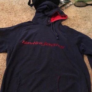 vintage nautica jeans hoodie!